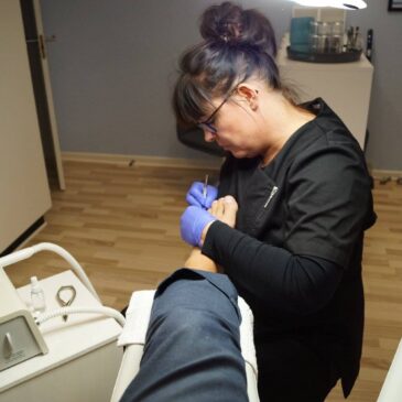 Alm. fodbehandling i klinik 310,-